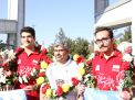 گزارش تصویری استقبال هیات رئیسه دانشگاه  از تیم رباتیک دانشگاه صنعتی شاهرود